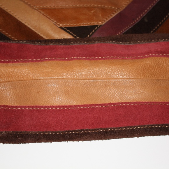 LUCKY BRAND multi - color chevron shoulder bag - Picture 4 of 7
